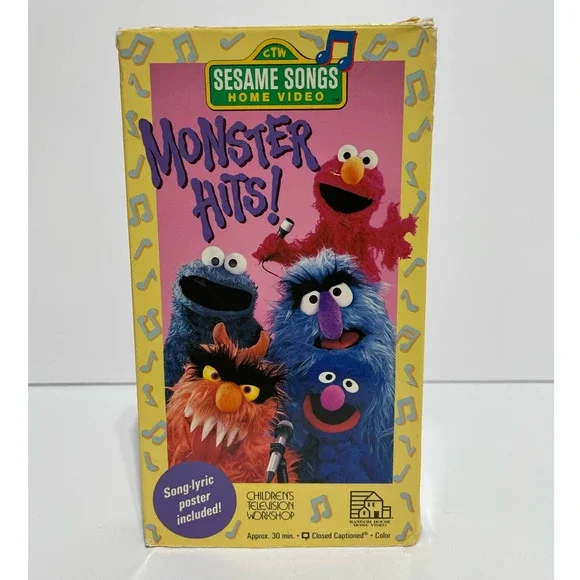 Sesame Street | Media | Sesame Street Songs Monster Hits Vhs